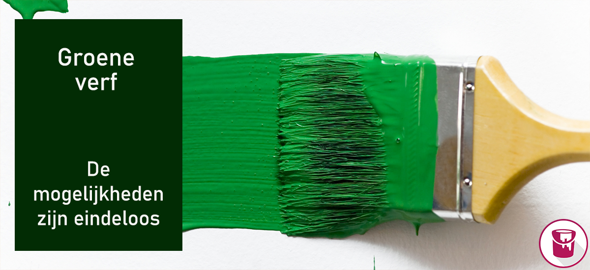 Post impressionisme omhelzing kleur Groene Muurverf: Donkergroen / Lichtgroen | Verfwinkel.nl